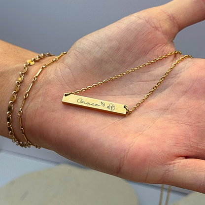 Birth Flower Necklace