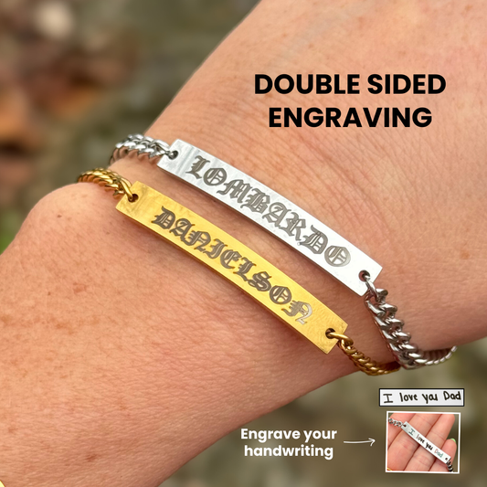 Personalized Men's Bracelet