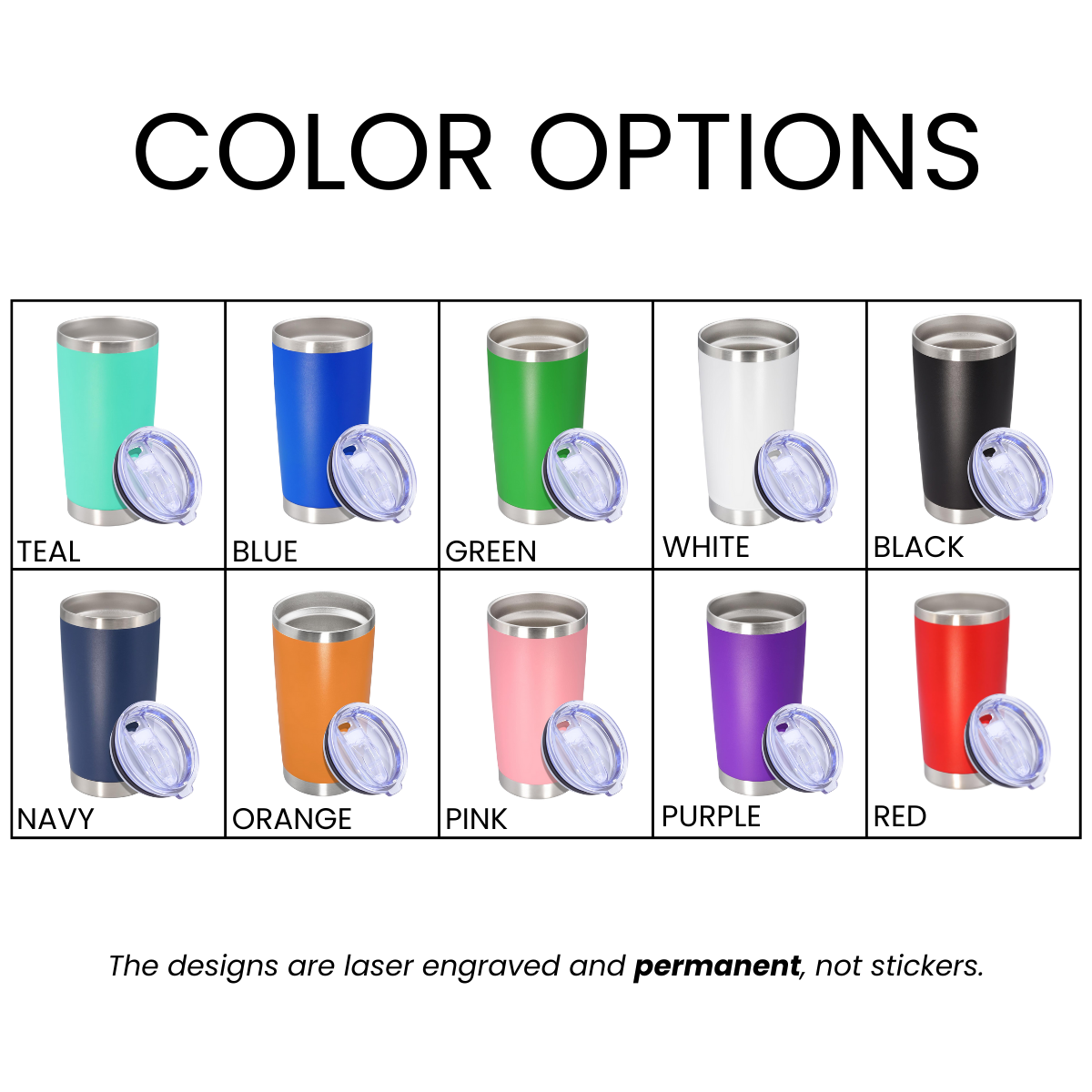 20oz Engraved Tumbler